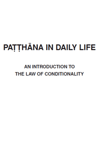 Patthana In Daily Life U Hla Myint